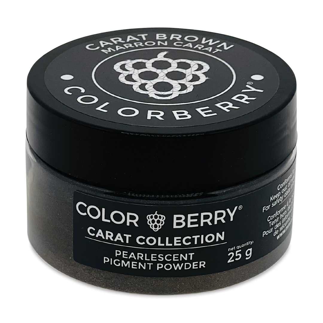 Open in modal - Colorberry Carat Collection Dry Resin Pigment - Brown, 25 g, Jar