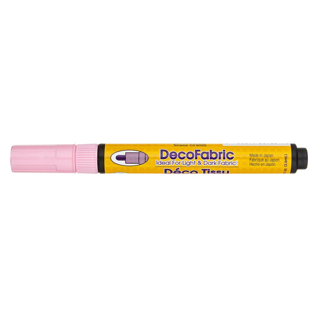 Open in modal - DecoFabric Marker Pearl Pink - 3mm Nib