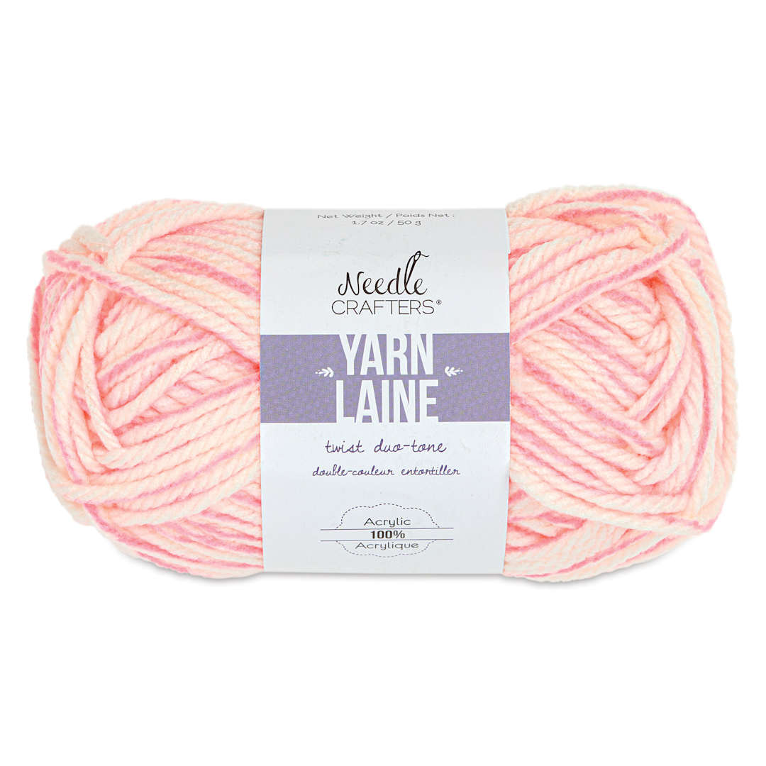 Open in modal - Needle Crafters Twist Duo-Tone Yarn - Candy Floss, front of the packaging