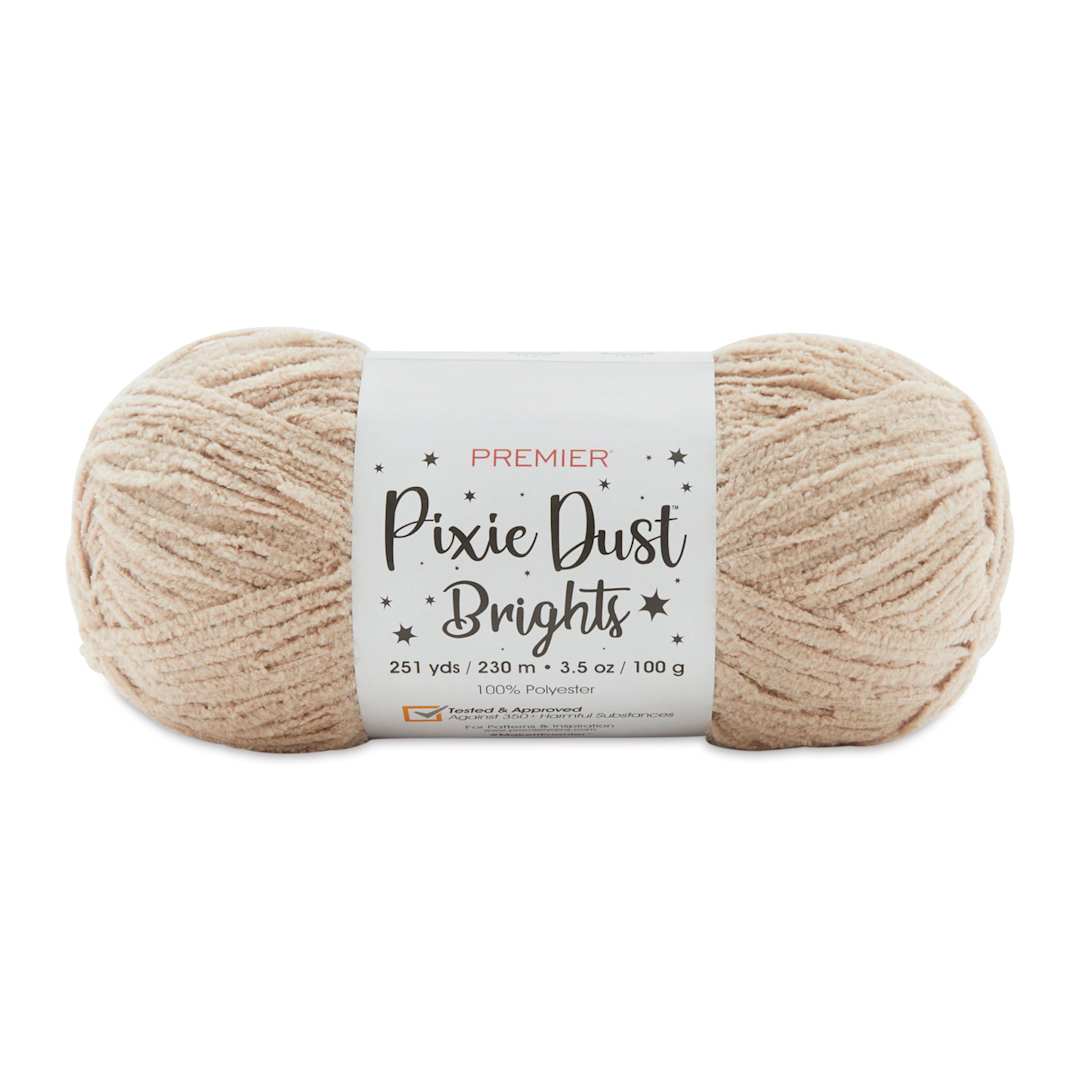Open in modal - Premier Yarn Pixie Dust Brights Yarn - Toffee, 251 yds