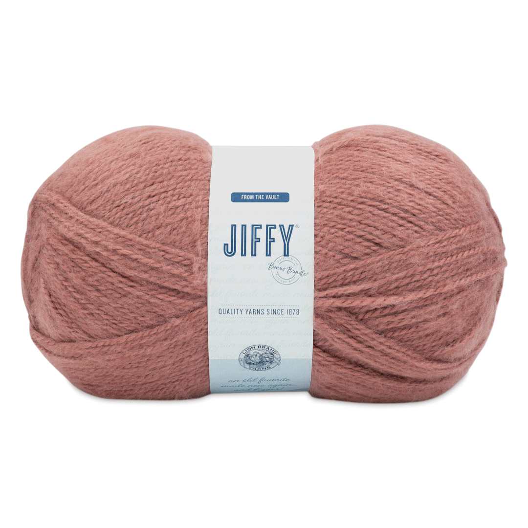 Open in modal - Lion Brand Jiffy Bonus Bundle Yarn - Clay, 681 yards