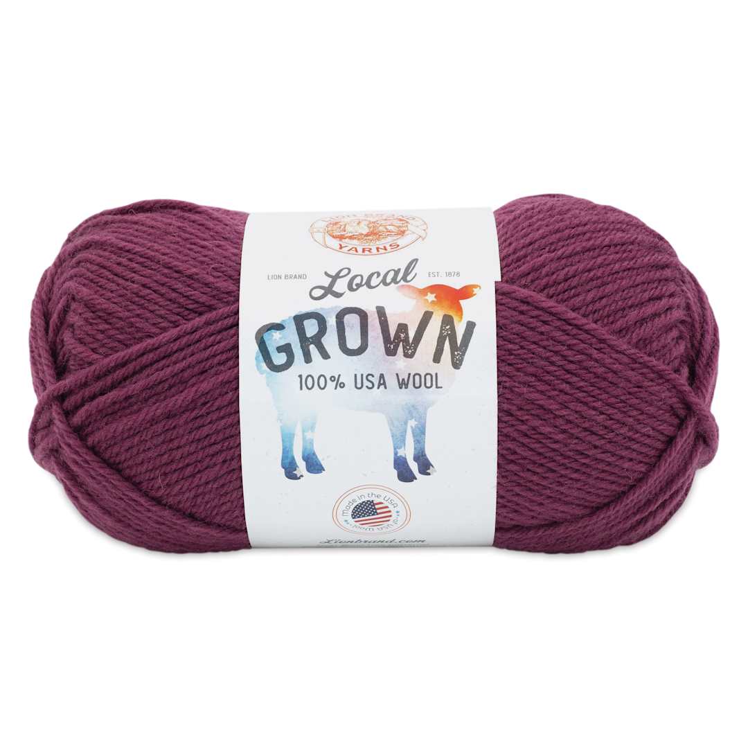 Open in modal - Lion Brand Local Grown Yarn - Beetroot
