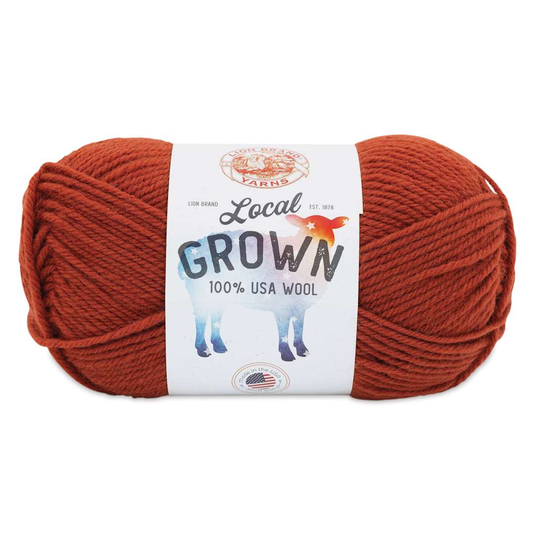 Open in modal - Lion Brand Local Grown Yarn - Maple
