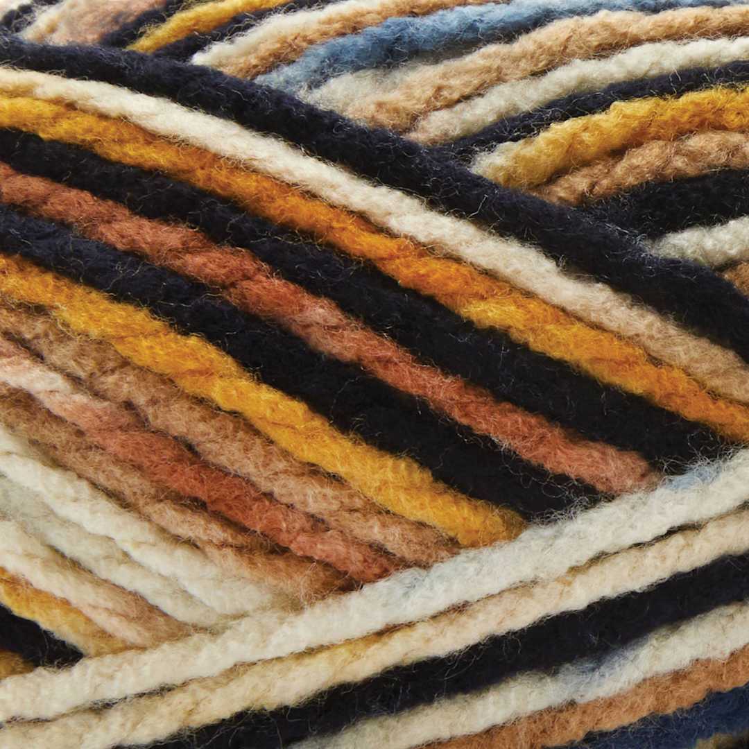 Open in modal - Premier Yarn Canyon Colors Yarn - Vintage Blues close-up