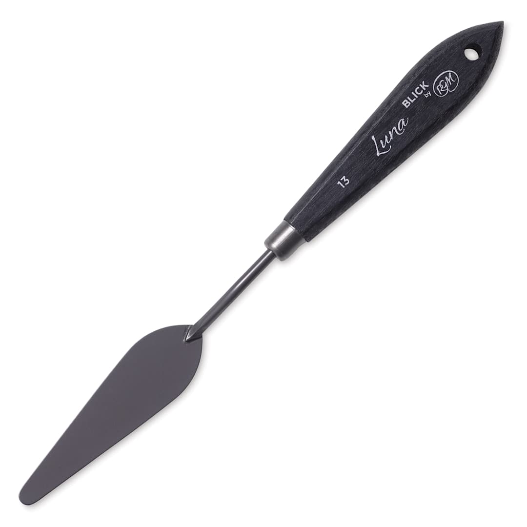 Open in modal - Blick Luna Palette Knife by RGM - 13, Medium Long Trowel full view