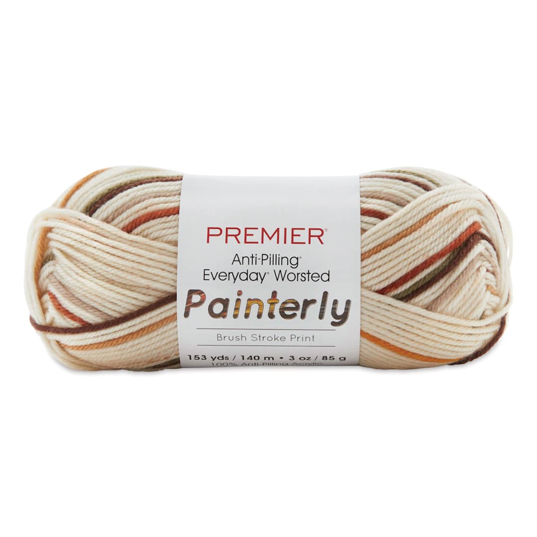 Open in modal - Premier Yarn Everyday Painterly Yarn - Flannel, 153 yds