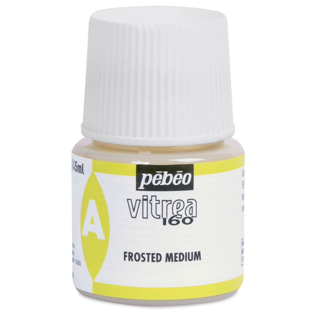 Open in modal - Pebeo Vitrea 160 Frosted Medium, 45 ml bottle