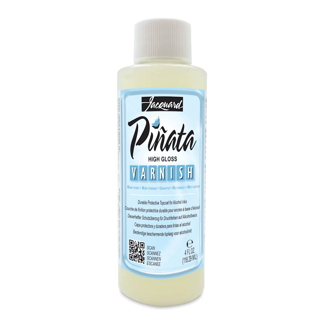 Open in modal - Jacquard Pinata High Gloss Varnish, 4 oz bottle