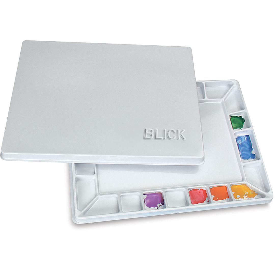 Open in modal - Blick Covered Palette - 12" x 15", White