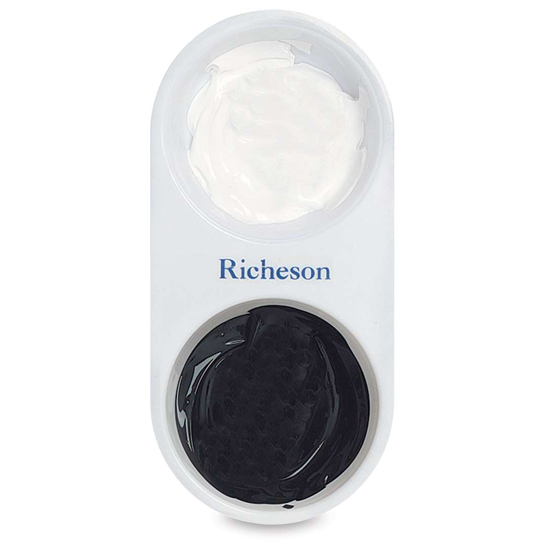 Open in modal - Richeson Muffin Pan - 3 3/8" x 7 1/4", White, 2 Wells