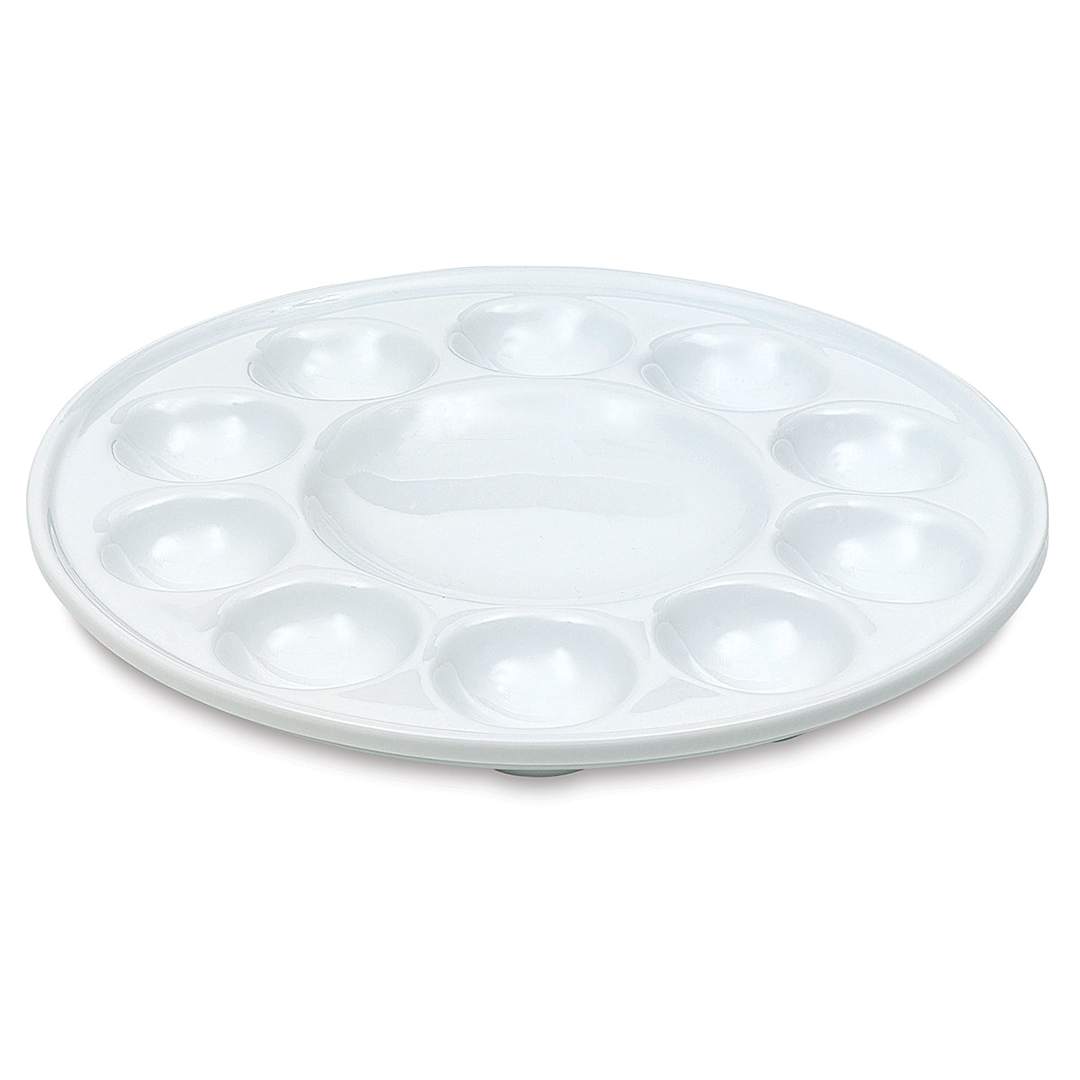 Open in modal - Richeson Round Palette - 1" x 7-1/4, 11 Wells