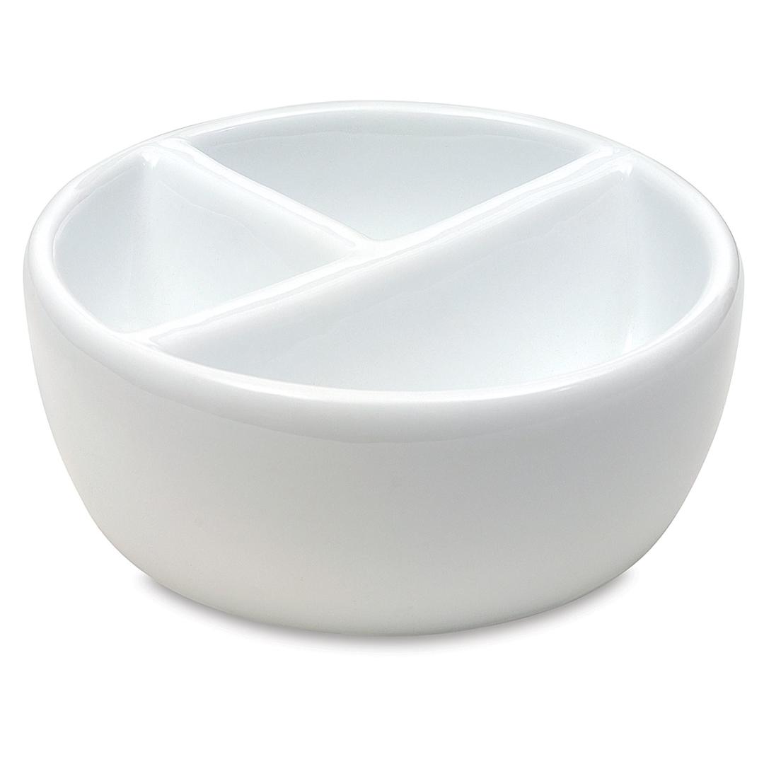 Open in modal - Richeson Porcelain Mixing Bowl - 3 wells