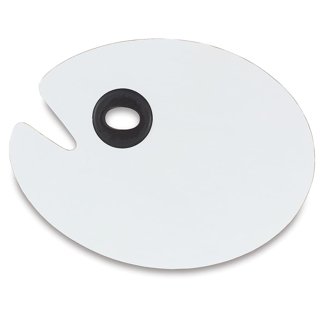 Open in modal - Richeson Palette - 12" x 16", White Melamine, Oval