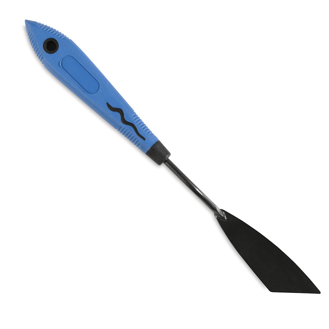 Open in modal - Blick Comfort Grip Palette Knife by RGM - Medium Flat Scraper, Style 63