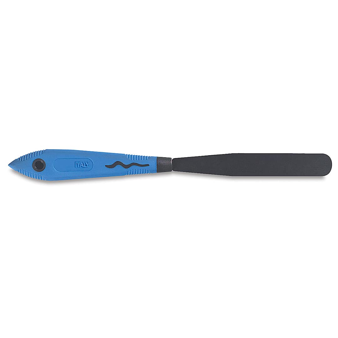 Open in modal - Blick Comfort Grip Palette Knife by RGM - Large Rounded Spatula, Style 112