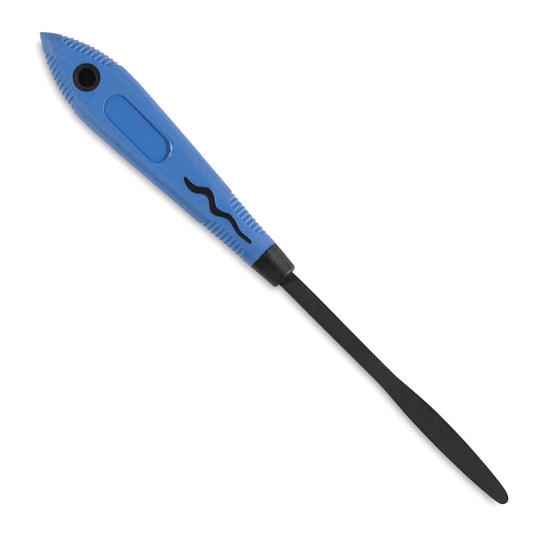 Open in modal - Blick Comfort Grip Palette Knife by RGM - Mini Long Needle Trowel, Style 180
