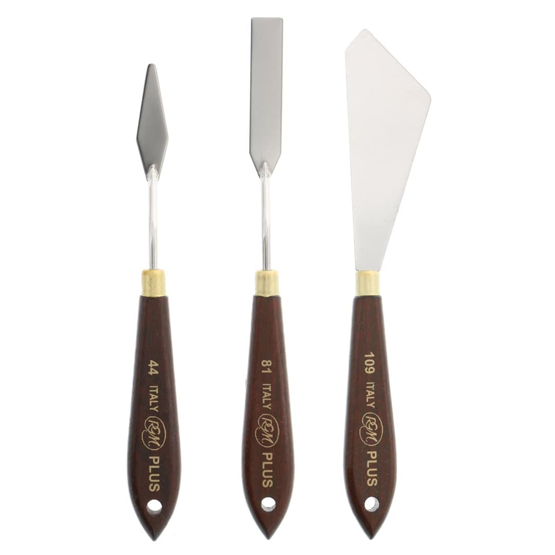 Open in modal - RGM Italian Painting/Palette 3-Knife Set B