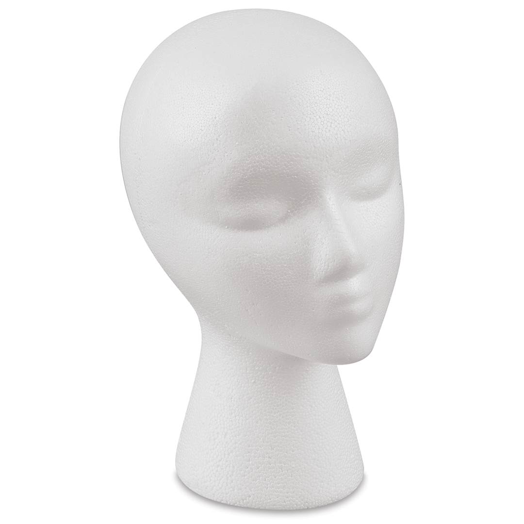 Open in modal - FloraCraft SmoothFom Foam Head - Left angle of female head