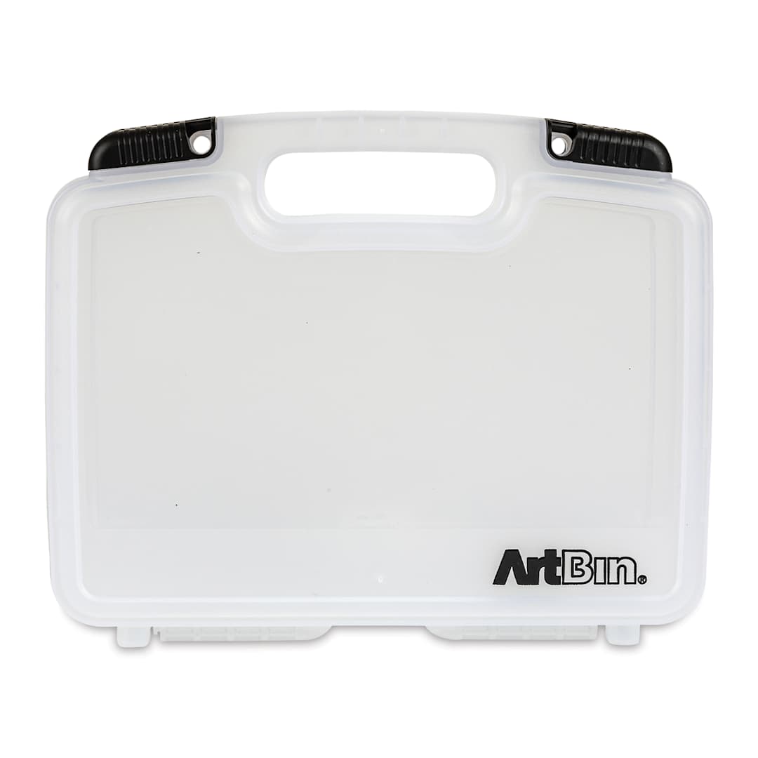 Open in modal - ArtBin Carrying Case - 12" x 9 7/8" x 3 1/4", Translucent White