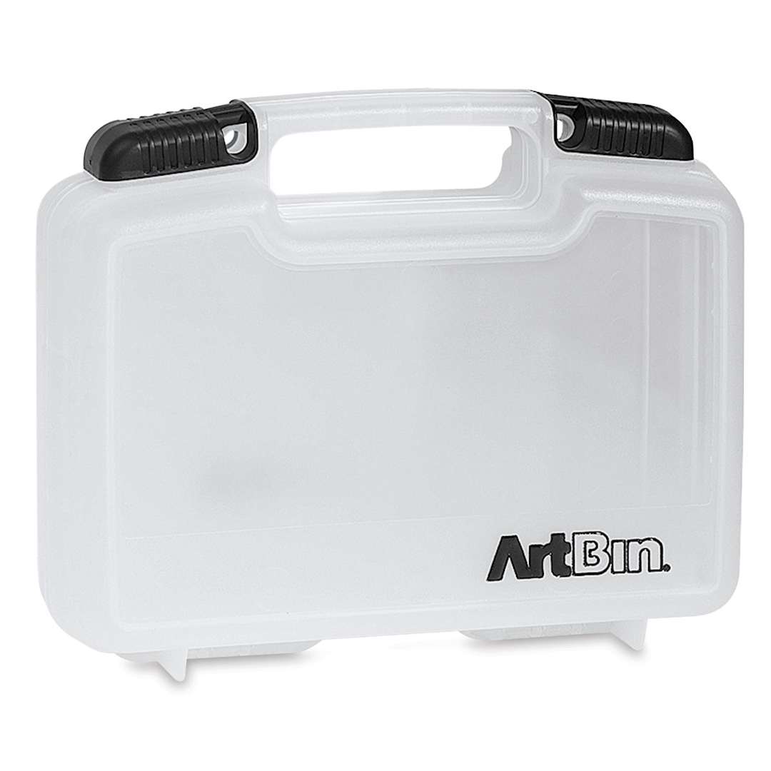 Open in modal - ArtBin Carrying Case - Medium, 14" x 10 1/4" x 3 3/8", Translucent White