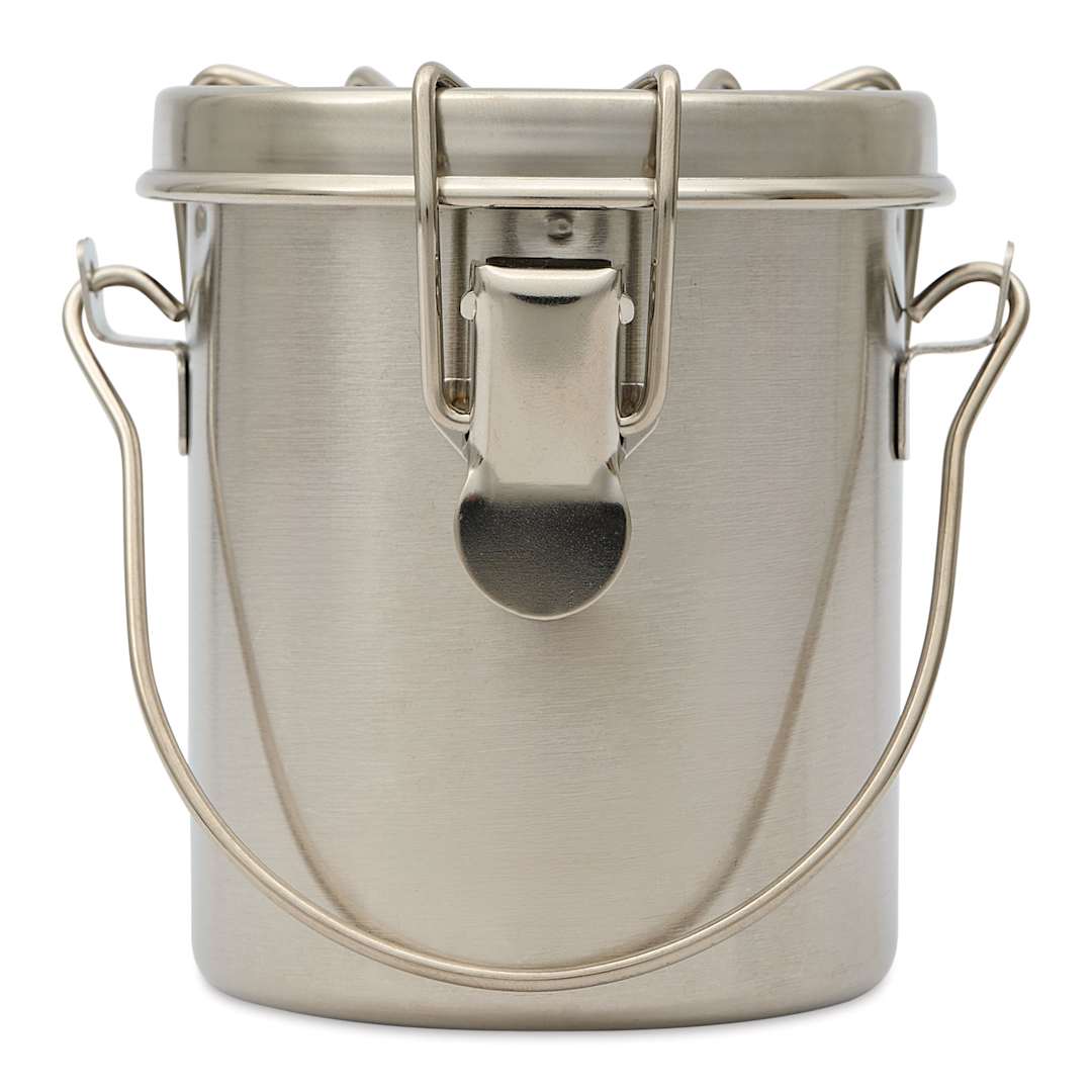 Open in modal - Art Alternatives Stainless Steel Brush Washer - 8 oz, closed