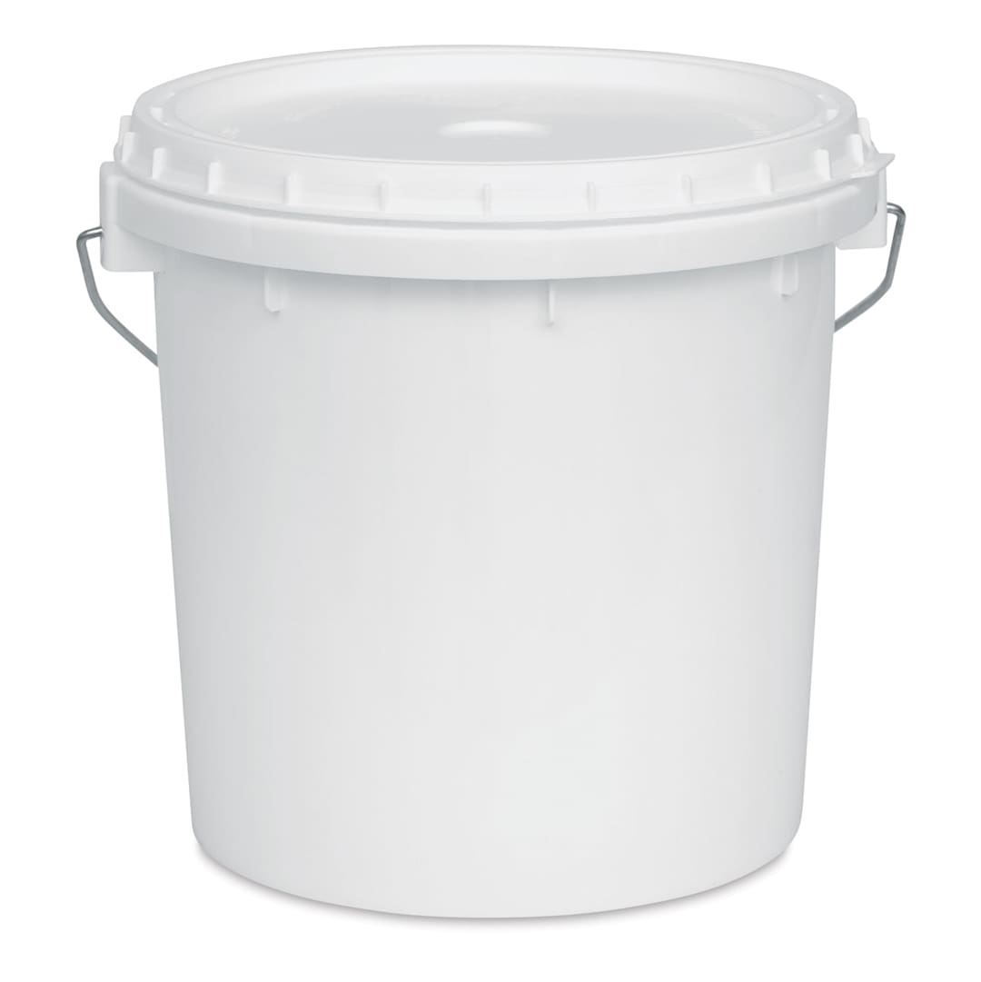 Open in modal - Plastic Bucket with Lid 1 gallon