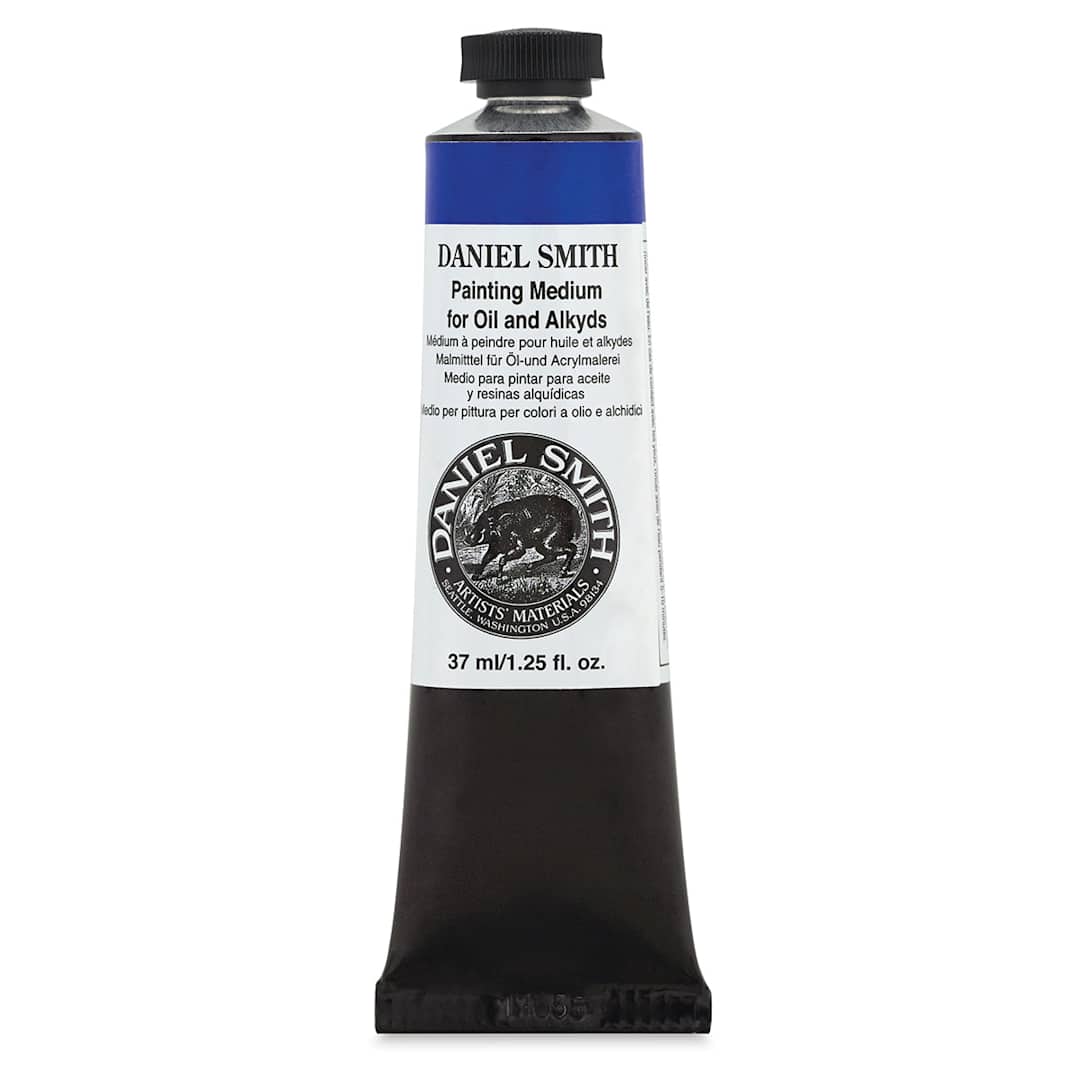 Open in modal - Daniel Smith Painting Medium - 37 ml tube shown upright
