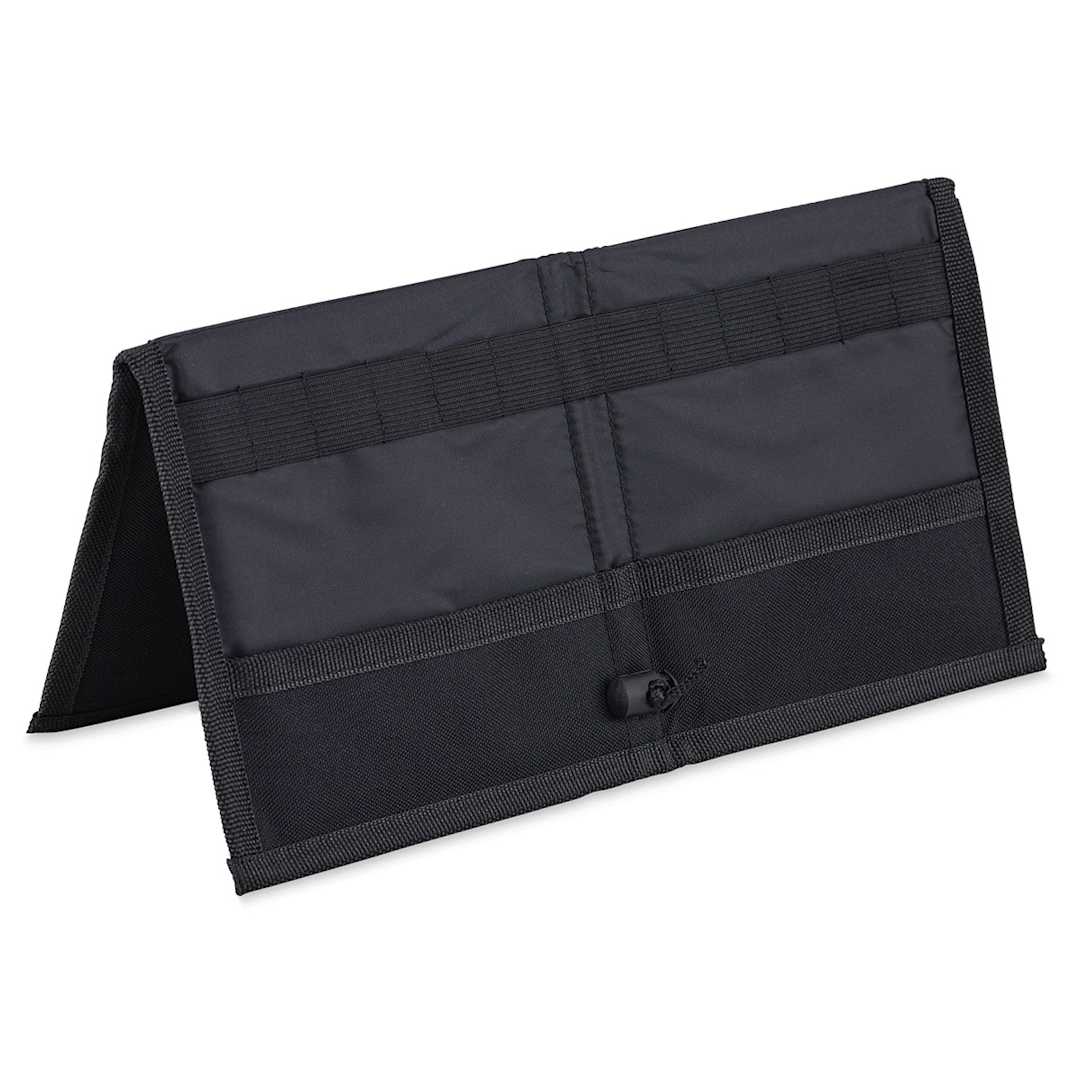 Open in modal - Art Alternatives Brush Wallet -Shown open and empty