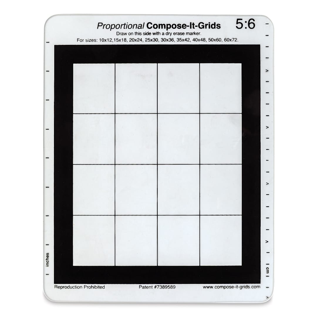 Open in modal - Compose It Grid - 8" x 10", Single Grid, 5:6