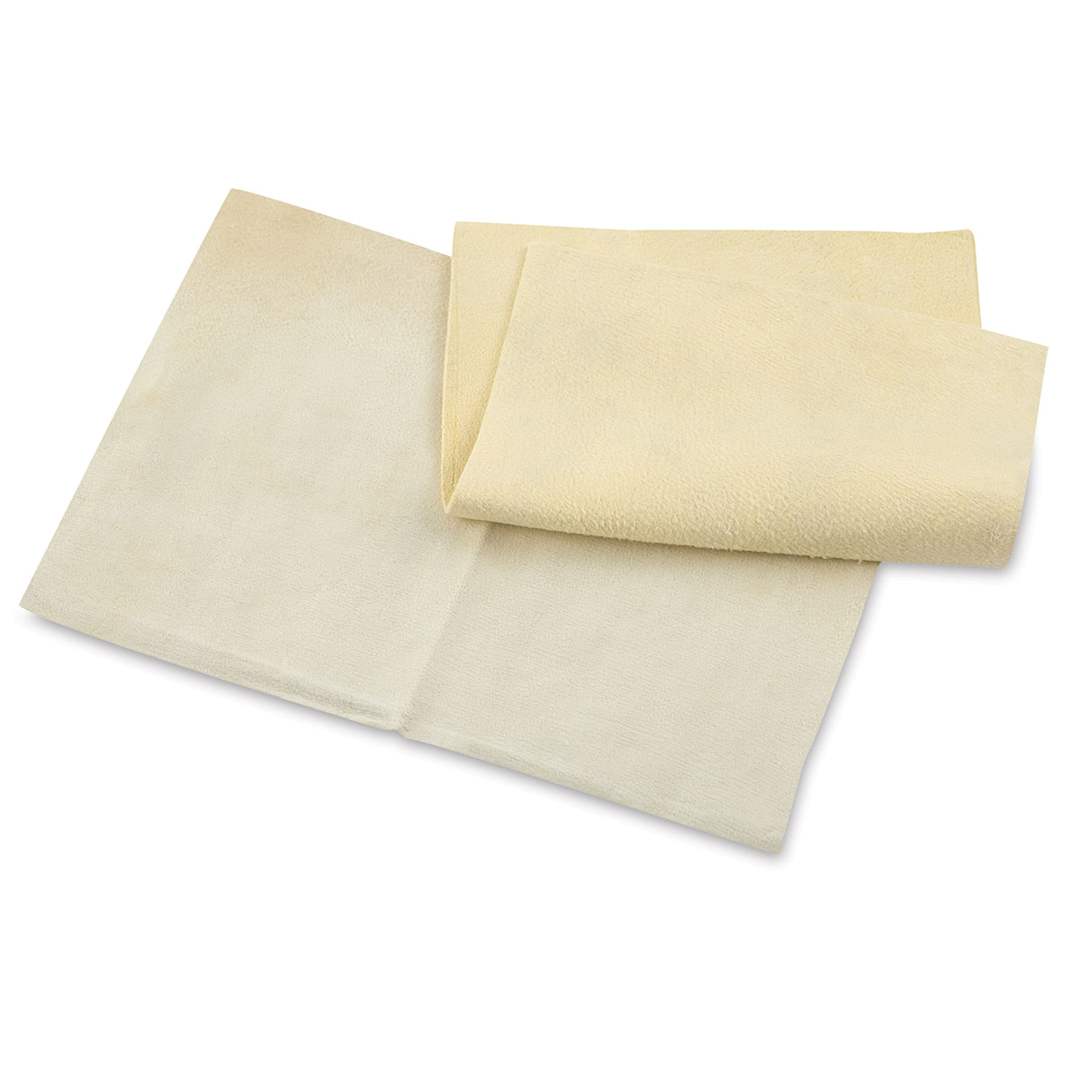 Open in modal - Natural Artist Chamois, Pkg of 2 - Approx 5" x 7"
