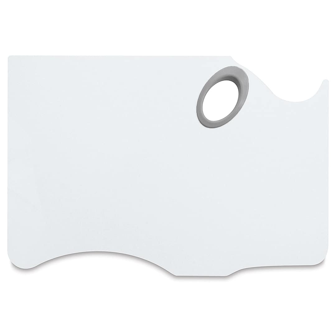 Open in modal - New Wave Easy Lift Palette - Top view of clean palette showing thumb hole