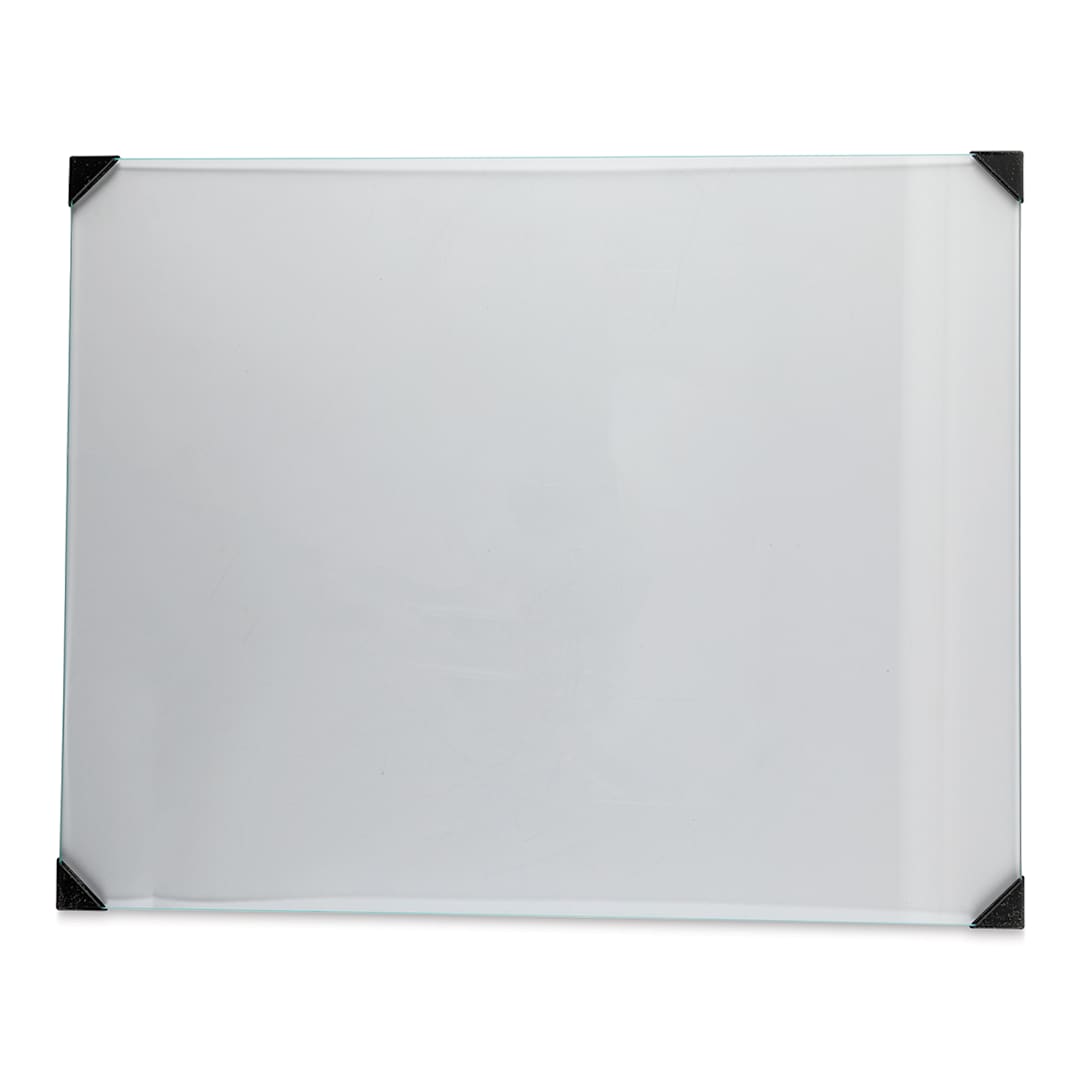 Open in modal - Posh Glass Tabletop Palette, Clear - 16" x 20"