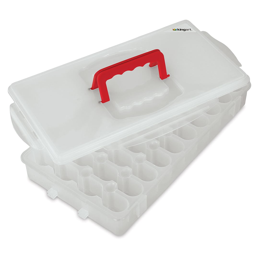 Open in modal - KingArt 40-Well Plastic Storage Palette