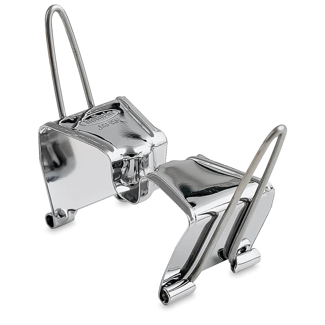 Open in modal - Canvas Carrier Clips - Angled view of single clip