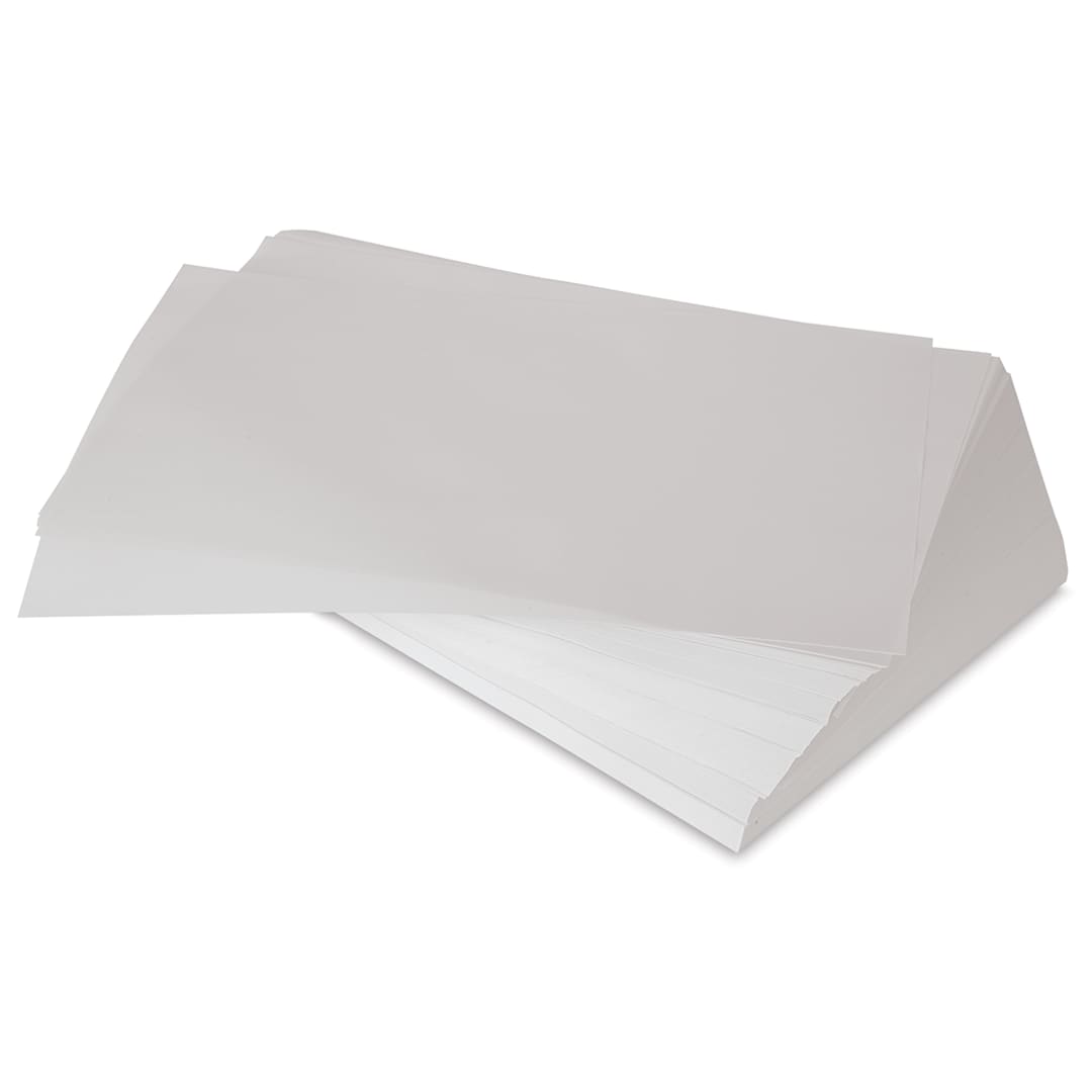 Open in modal - Richeson Disposable Palette Paper Bulk Pack - Stack of 1400 12" x 18" palettes shown