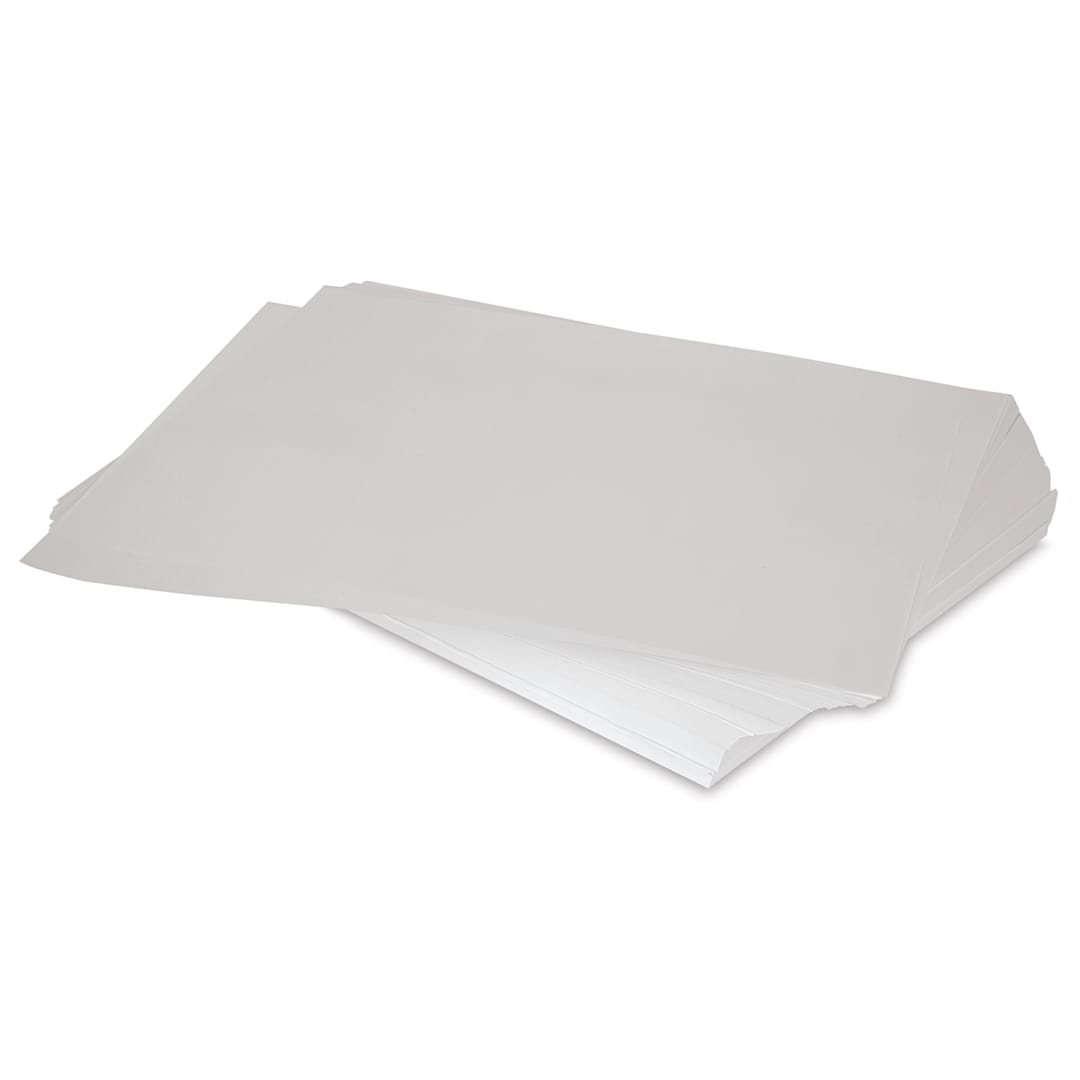 Open in modal - Richeson Disposable Palette Paper Bulk Pack - Stack of 1250 18" x 24" palettes shown