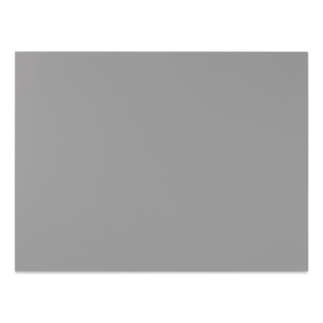 Open in modal - New Wave Easy View Grey Acrylic Palette - Tabletop, 9" x 12"