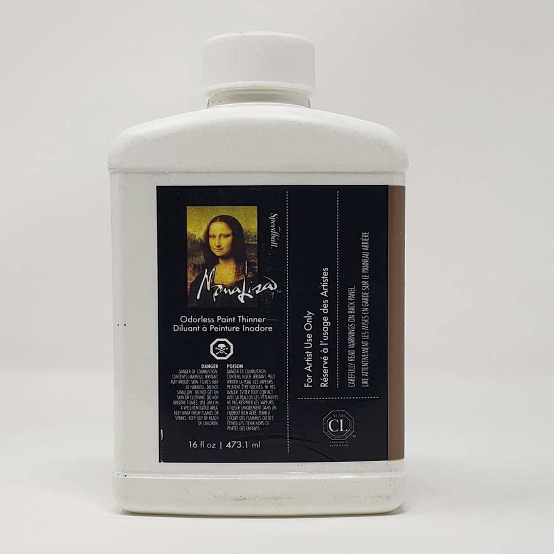 Open in modal - Mona Lisa Odorless Paint Thinner 16 oz. - Canadian Label