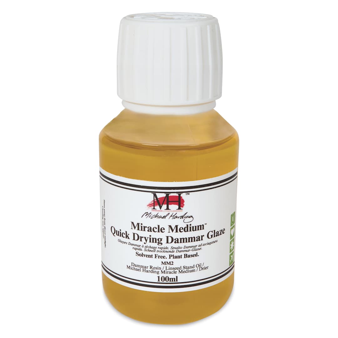 Open in modal - Michael Harding Miracle Medium Quick Dry Dammar Glaze - 100 ml bottle