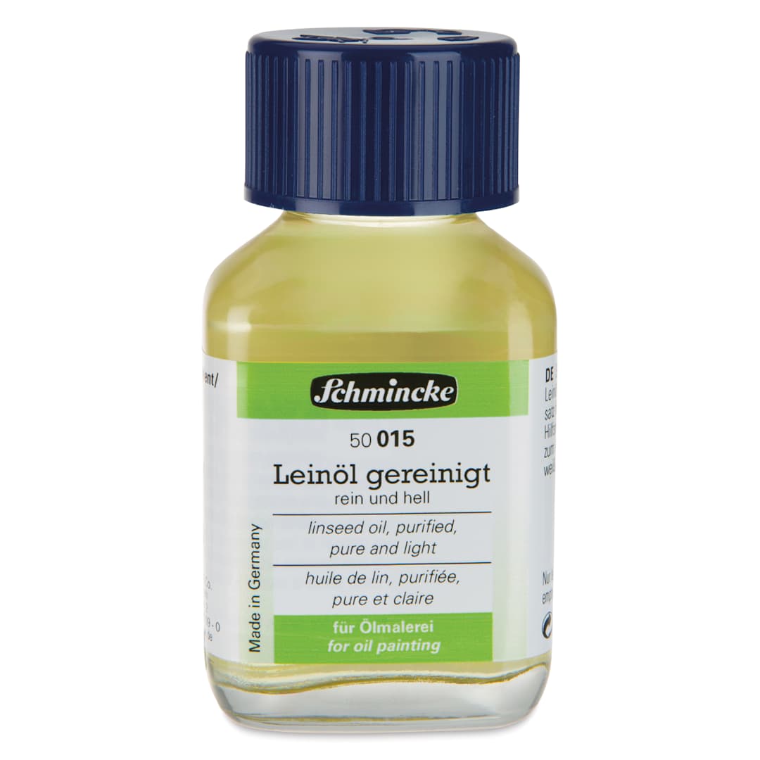 Open in modal - Schmincke Refined Linseed Oil - 60 ml, bottle