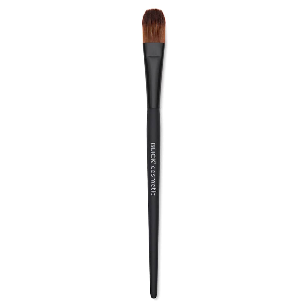 Open in modal - Blick Cosmetic Brushes - Foundation or Concealer Brush shown upright