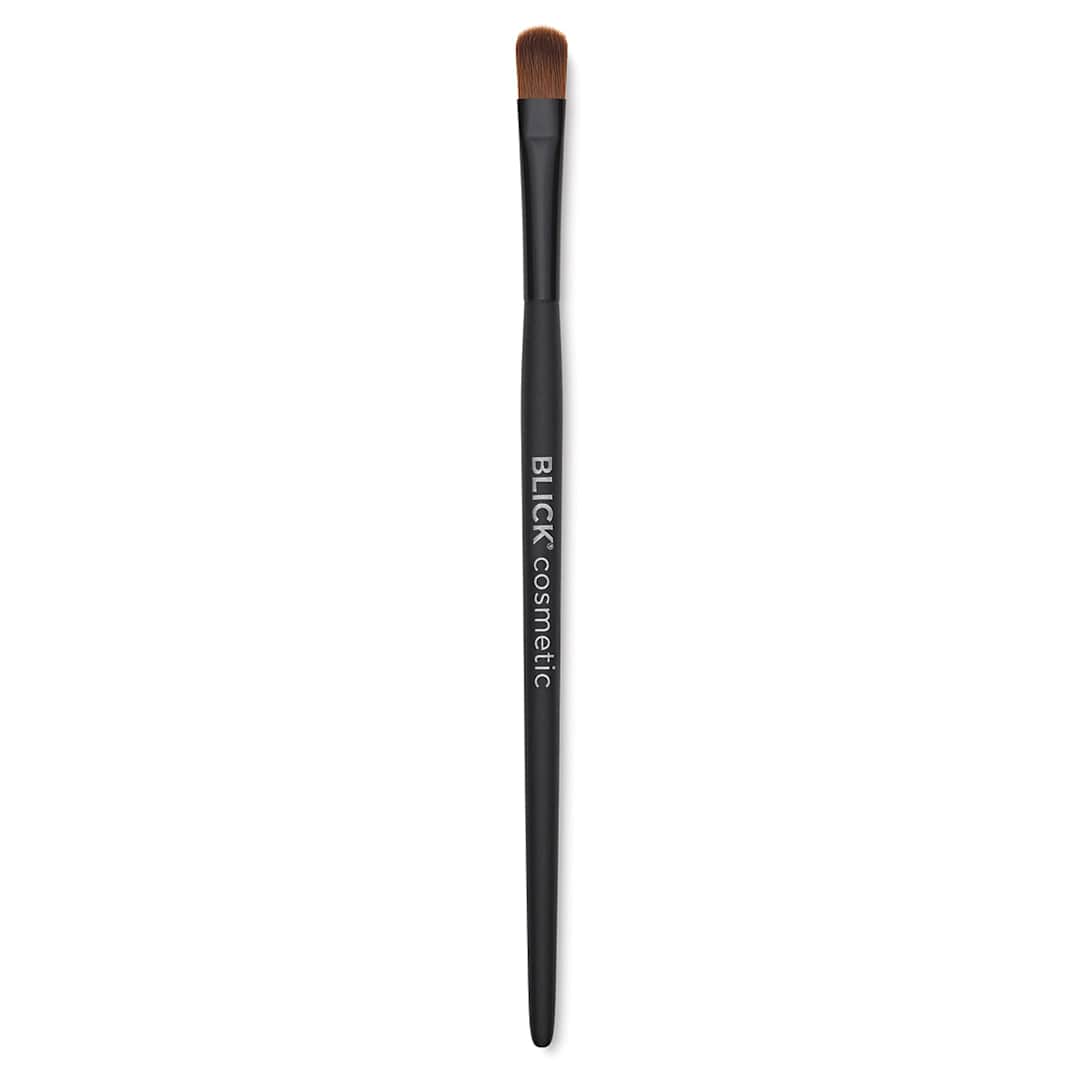 Open in modal - Blick Cosmetic Brushes - Eye Shadow Brush shown upright