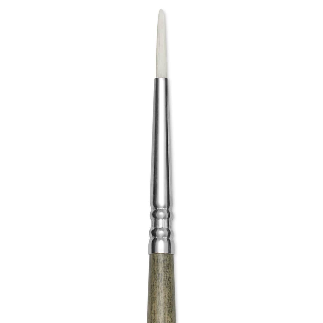Open in modal - Escoda Signature Ali Cavanaugh Perla Synthetic Brush - Round Pointed, Size 2, close-up
