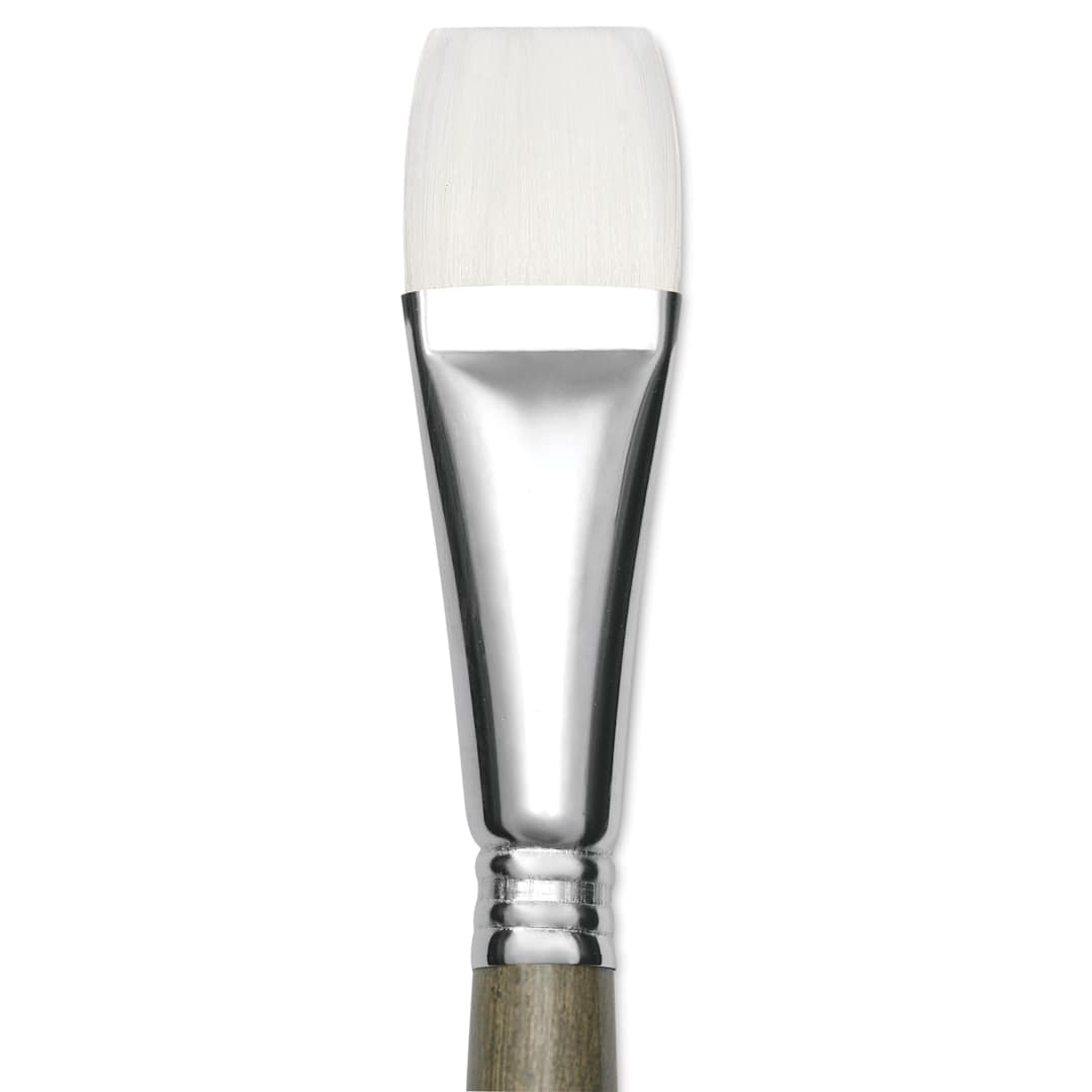 Open in modal - Escoda Signature Ali Cavanaugh Perla Synthetic Brush - Bright Wash, Size 3/4", close-up