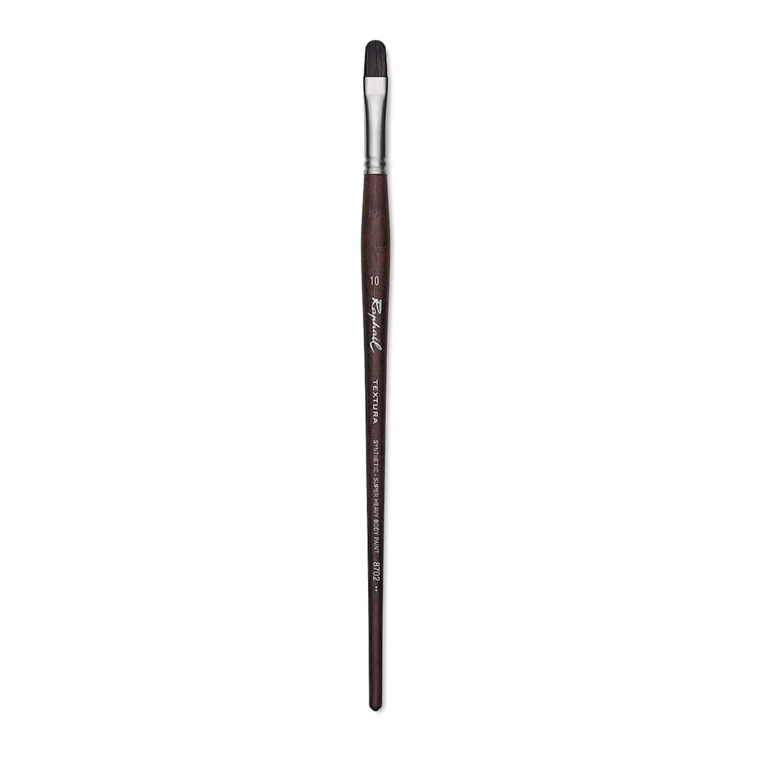 Open in modal - Raphaël Textura Brush - Filbert, Size 10, Long Handle