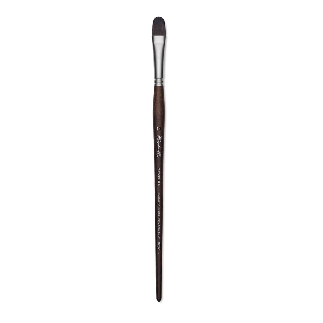 Open in modal - Raphaël Textura Brush - Filbert, Size 16, Long Handle
