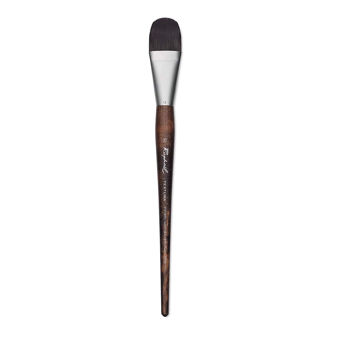 Open in modal - Raphaël Textura Brush - Filbert, Size 32, Long Handle