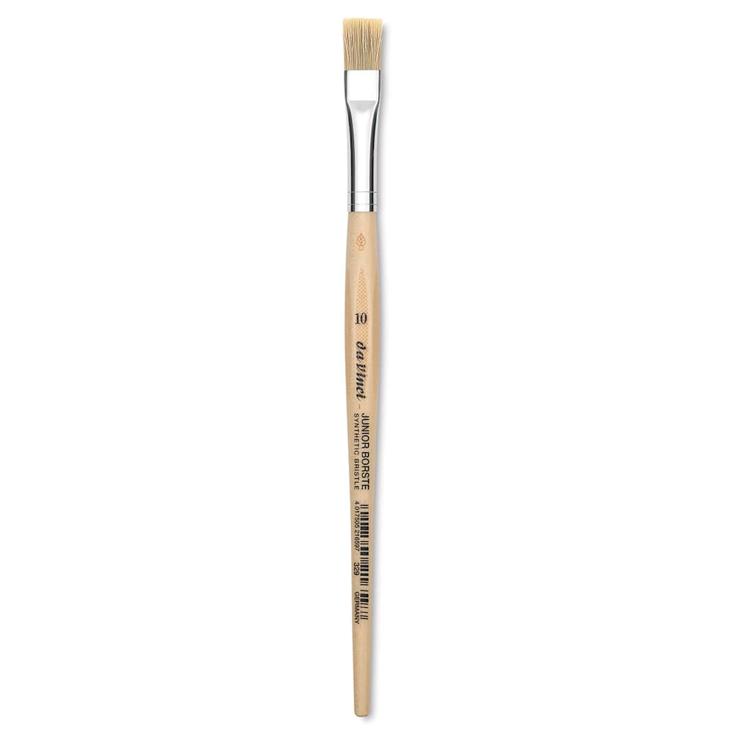 Open in modal - Da Vinci Junior Synthetic Bristle Brush - Flat, Size 10
