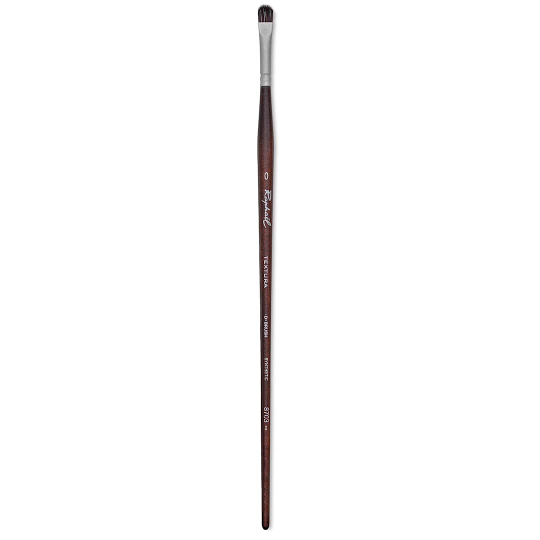 Open in modal - Raphaël Textura Brush - D-Brush, Size 0, Long Handle full length