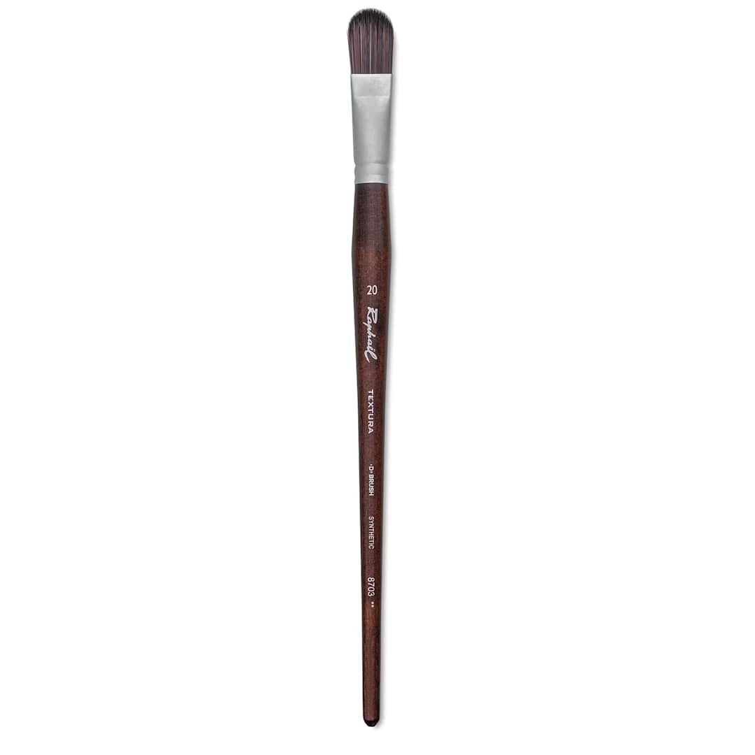 Open in modal - Raphaël Textura Brush - D-Brush, Size 20, Long Handle full length